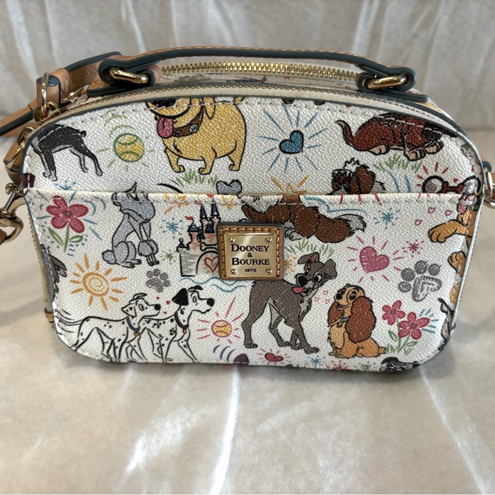 Disney Dooney & Bourke Dogs Ambler Crossbody Handbag
